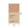 Vintage Monthly Planner 60 Sheets Paper Notebook Writing Journal 4x7.4Inch Portable Size For Daily Scheduling Planning