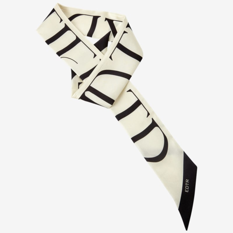 EDTR Cream EDTR Silk Scarf ED23A4FAZ0291