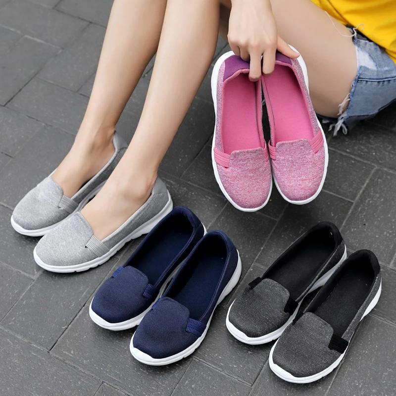 Women Flats Loafers Shoes Woman Comfortable Casual Ladies Shoes Sneakers Female Slip-on Ballerina Flats Shoes Zapatillas Mujer