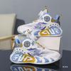 Kids & Adults Basketball Shoes with Rotary Buckle - Breathable, Lightweight, All-Season Training Shoes