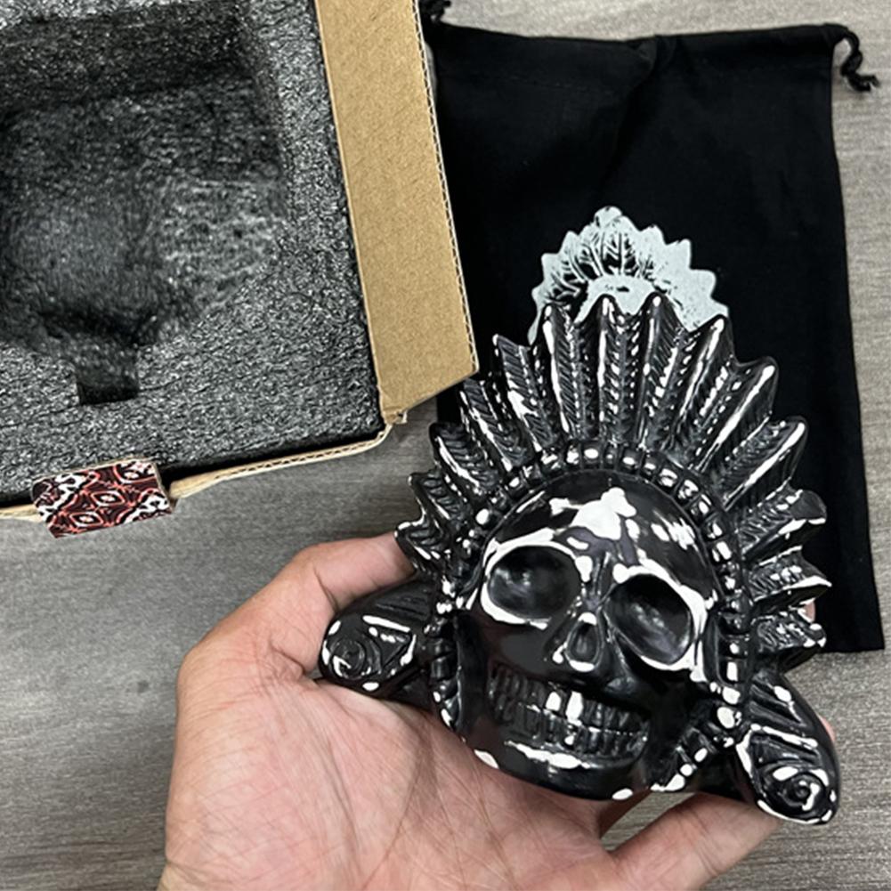 Fluier Aztec Autentic Obiect de Colecție Fluier Aztec Înfricoșător cu Strigăt Puternic pentru Halloween Recuzită de Șotii Cadouri