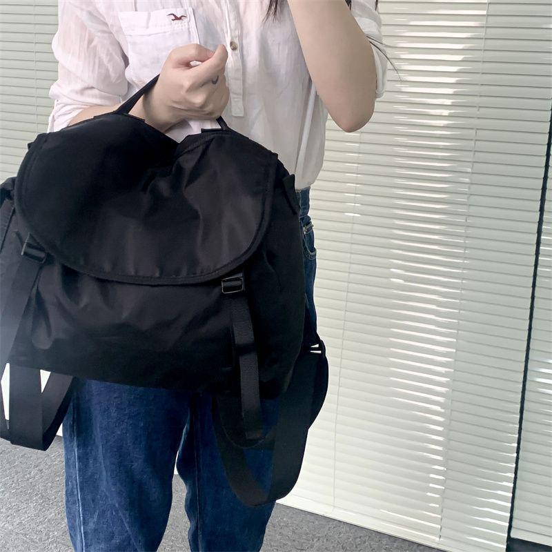 

Women s Oxford Cloth Crossbody Work Bag - Large Capacity Casual Tote, Single Shoulder Camera Cycling Messenger Backpack чорний