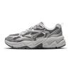 Mizuno Trainer 2K V2 Chaussures de course basses confortables et polyvalentes Baskets unisexes Gris argent D1GH250401