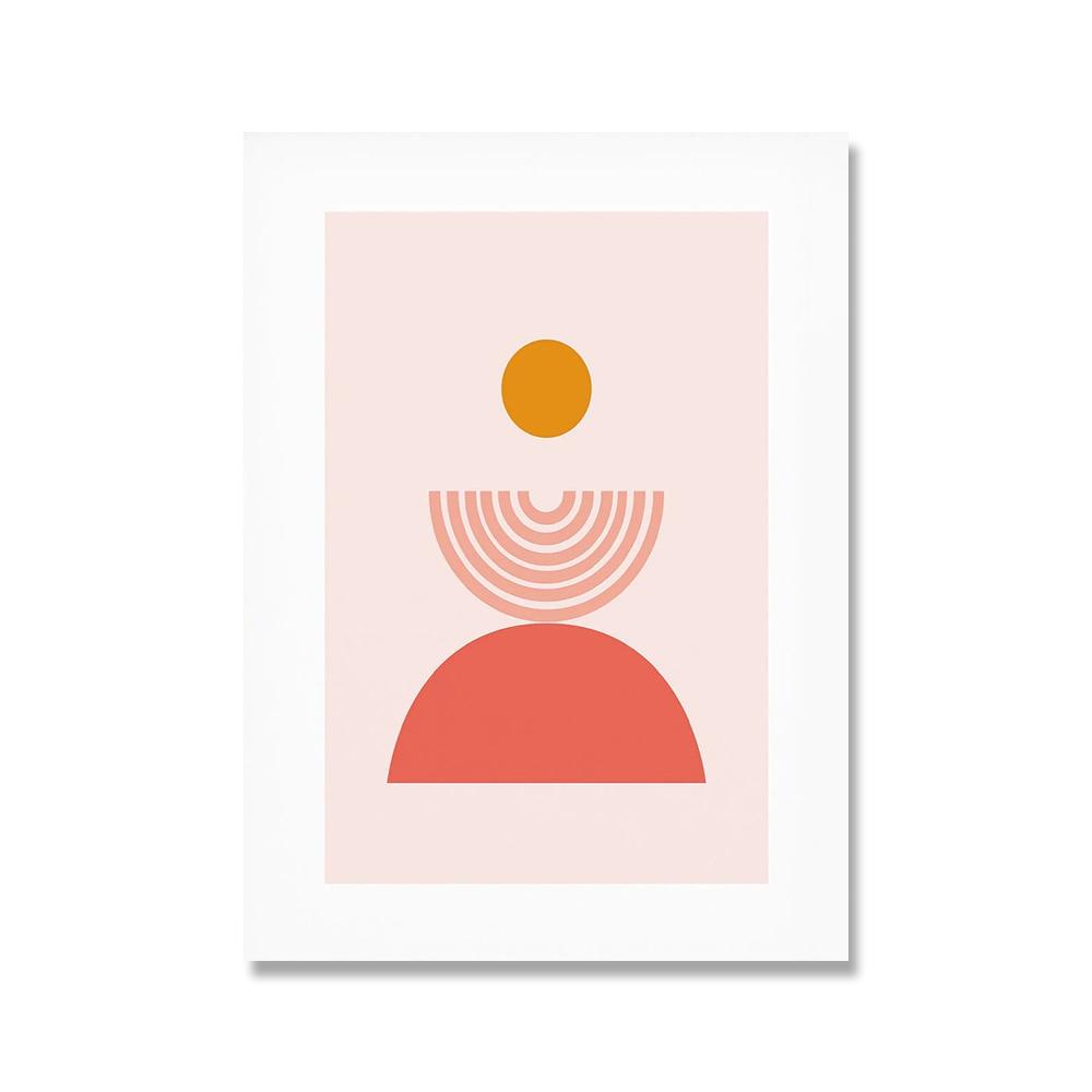 Abstrak Pink Matisse Picasso Posters Lines Rainbow Arch Canvas Painting Nordic Interior Wall Art Decorative Picture Home Decor