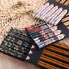 Handmade Reusable Rice Japanese Style Natural N1N Sushi Food Chopsticks Dinnerware Set Kitchen Supplies Tableware