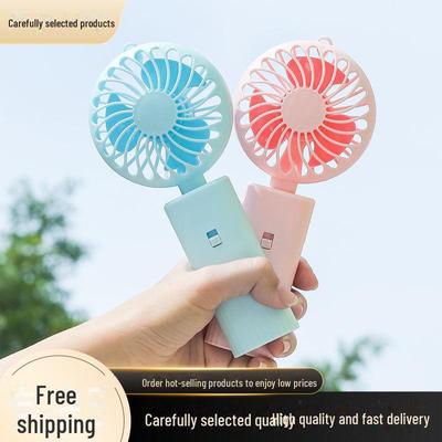 Premium Portable Mini Folding Rechargeable Fan - Ideal for Student Dorms and Desktops