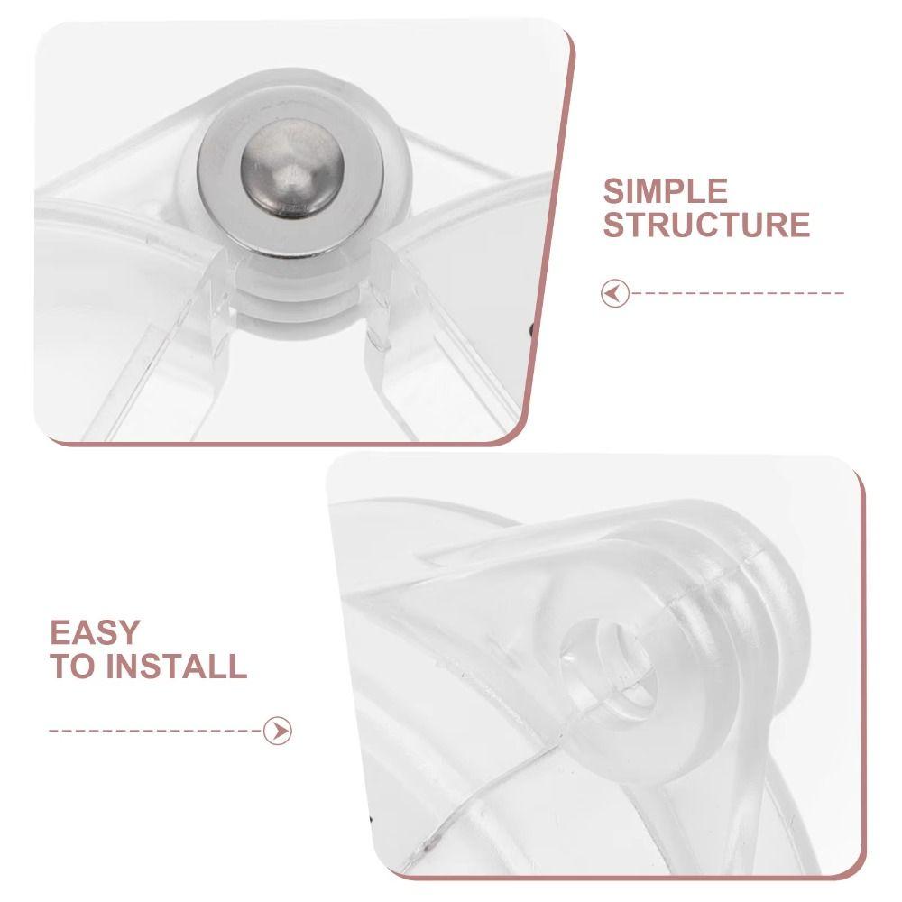 Sturdy PC Material Gate Valve Lock Integrated Design Transparent Lock Cover Equipment Maintenance