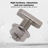 20set Stainless Steel Hammer Head Screws Rust Resistant M8 Hammer Head Screws T Bolts  Greenhouse