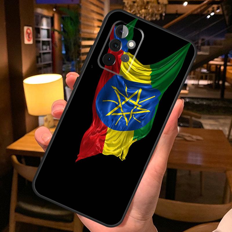 Ethiopia Flag Case For Samsung Galaxy A52 A12 A22 A32 A42 A51 A71 A13 A23 A33 A53 A14 A54 A34 Phone Cover
