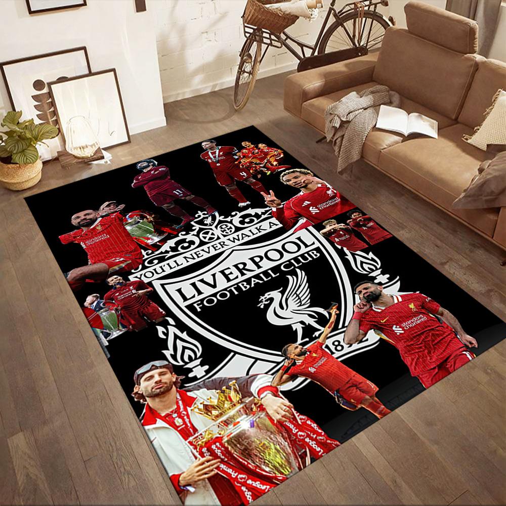 Liverpool Football Club Floor Mat Perfect For Decorate Room Dining Room Outdoor Game Room Antislip Rug Decorate Offices Spiritual Gift