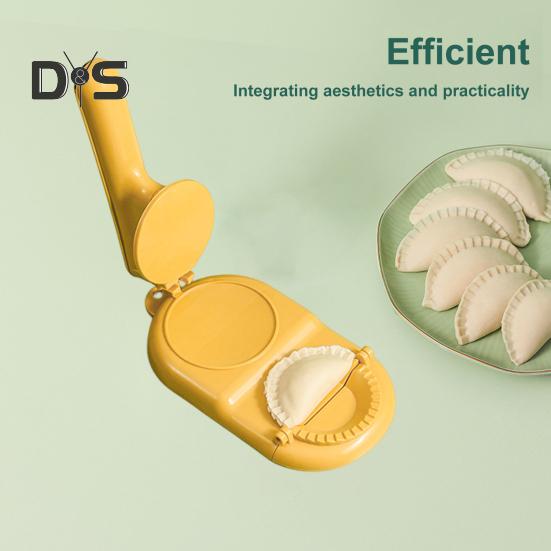 Výrobník knedlíků Přenosný multifunkční návod 2 v 1 pro rychlou výrobu knedlíků Empanada Výrobník knedlíků Lis na vaření v kuchyni