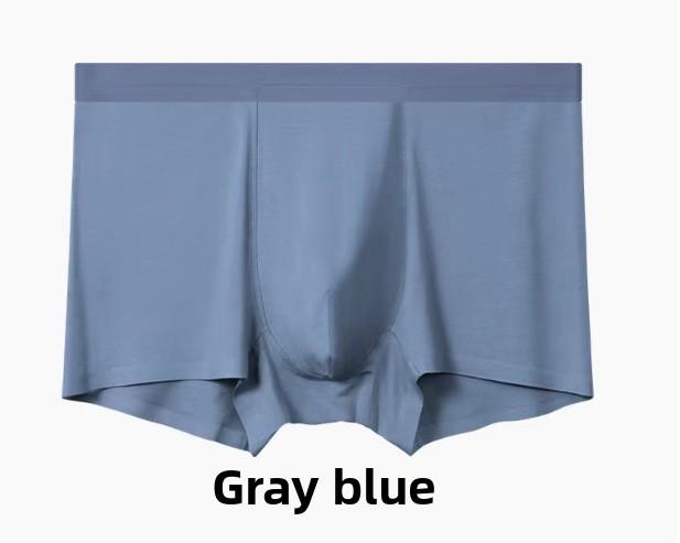 Oversize Men's Summer Modal Non-mark Breathable High Bounce Flat-angle Briefs
