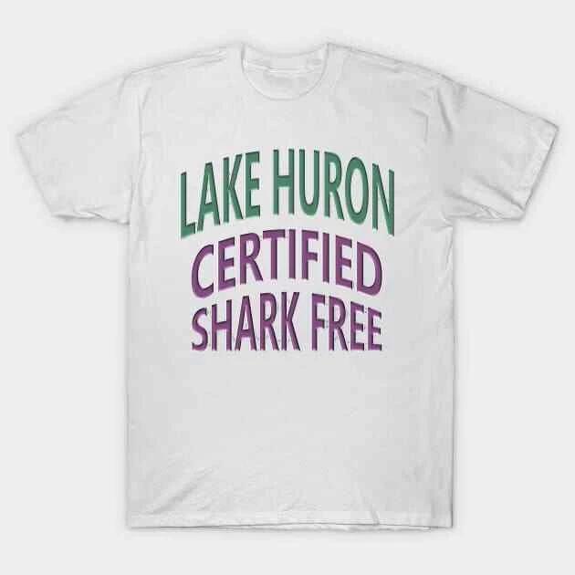 Lake Huron - Certified Shark Free Made in Australia T-Shirt S