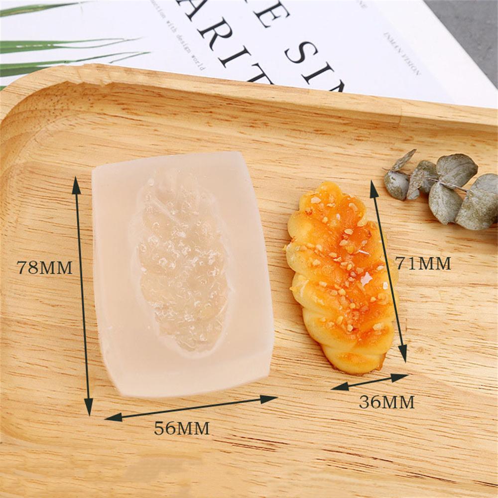 Creative Mini Bread Baking Mold DIY Silicone Handmade Molds Dessert Chocolate Cake Decoration Fondant Clay Moulds Kitchen Tools