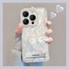 Butterfly for Apple 16Promax mobile phone case IP15 large hole IMD feather bracket Internet celebrity 16 violent laser