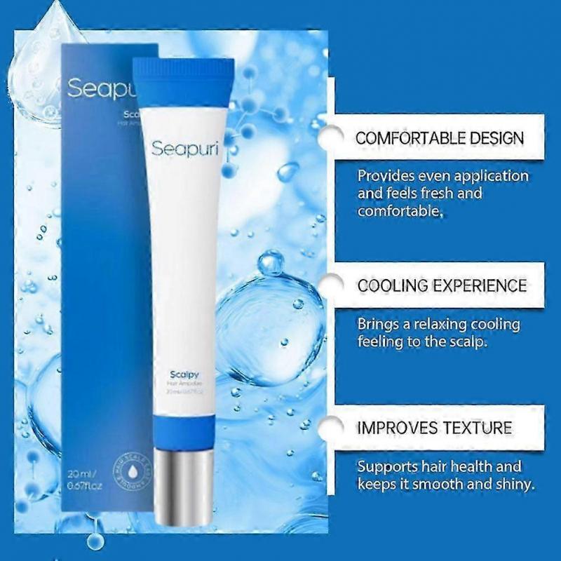 3pcs Seapuri Hair Scalp Ampoule 20ml Hair Loss Care