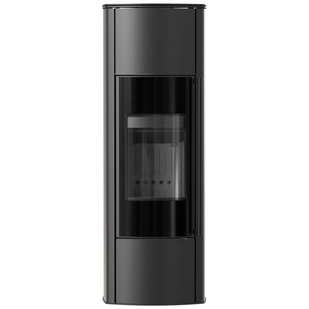 Free Standing Steel Stove KRATKI AB KRATKI ENYO R High 5.5 kW Ø 100/150 Black Thermotec