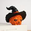Cartoon Halloween Pumpkin Ornament Waterproof Funny Ghost Pumpkin Decoration Handmade Resin Pumpkin Crafts Festival Atmosphere
