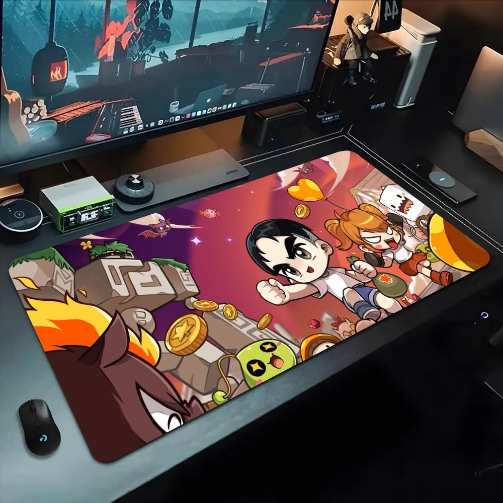 MapleStory Mouse Pad 500X1000 Mm Large Gaming Mousepad Gamer XL Rubber Otaku Keyboard Pad Laptop Desk Mat