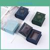 Creative Pu Leather Book Style Ring Box With Flip Cover For Jewelry Packaging