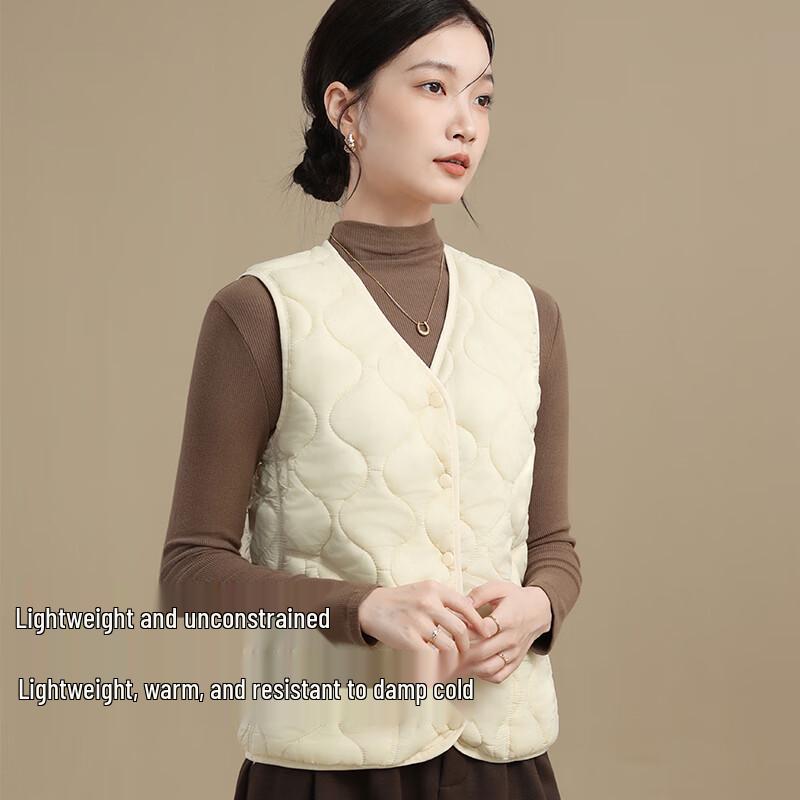 Mao Ren Women's Wool Blend Warm Vest