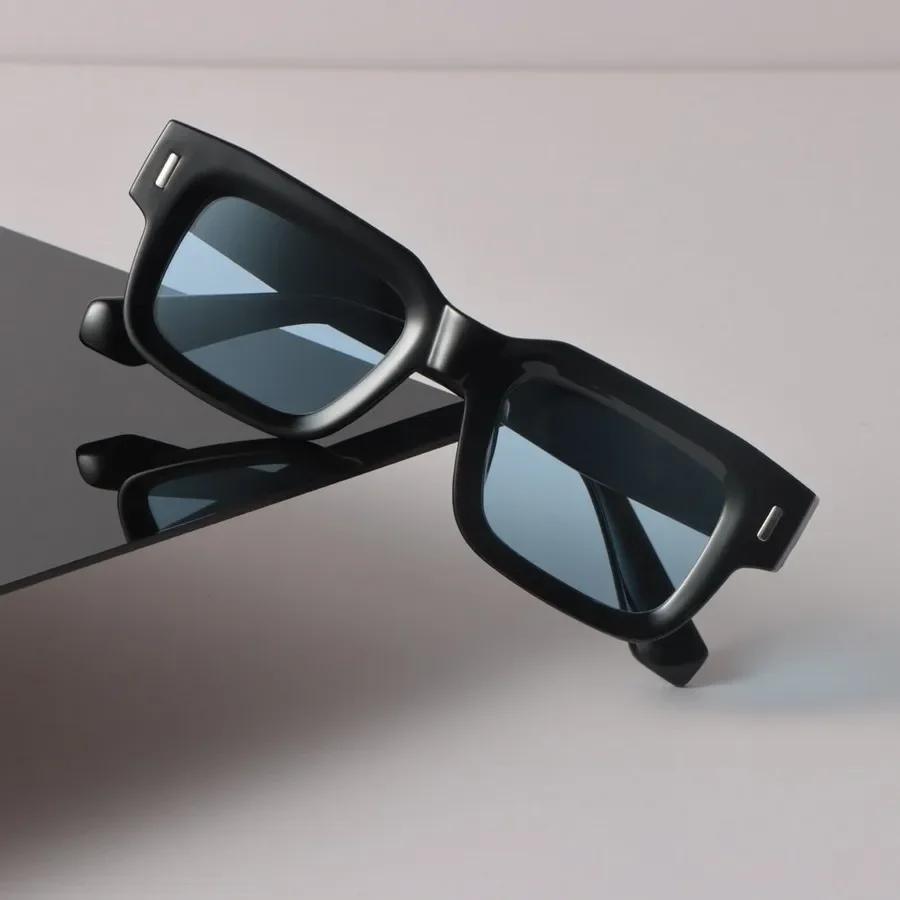 Designer Square Sunglasses Women Men Candy Color Retro Black Sun Glasses Luxury Personality Eyewear Mirror Brand