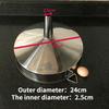 1PC Stainless steel funnel for large diameter hopper rectangular square kitchen funnels industrial wine liquid filling hoppers