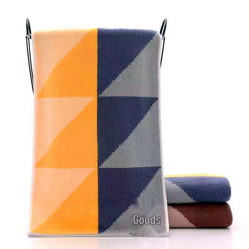 Soft Absorbent Pure Cotton Face Towel for Adults - Thickened, Polyester Blend