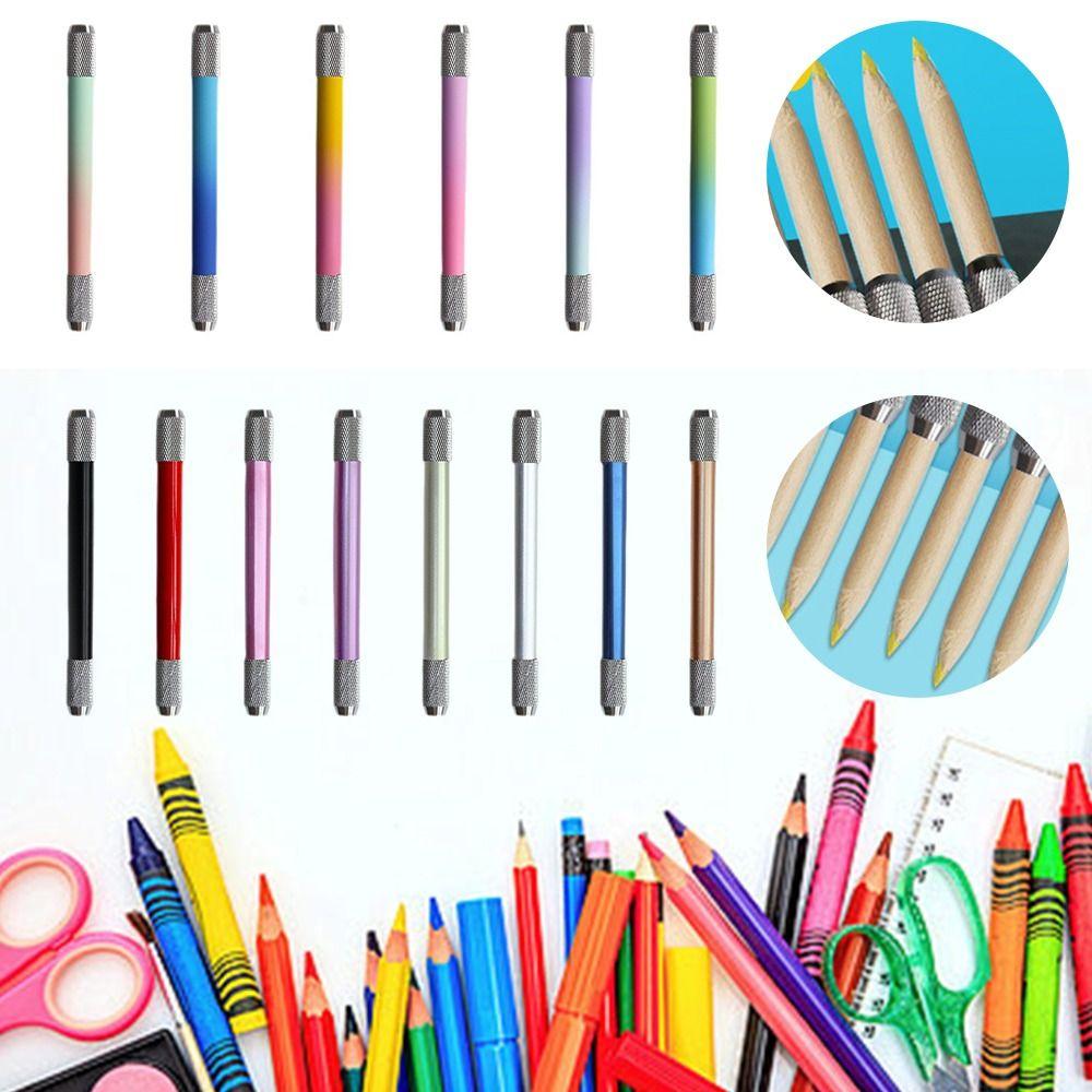 Metal Pencil Extender Adjustable Pencil Lengthper Pencil Extension Holder  Students/Artist