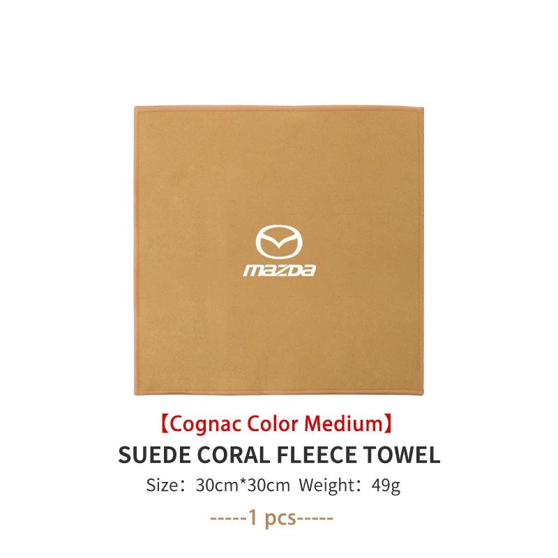 2025 Asciugamano Caldo per Pulizia Auto Assorbente Spesso Morbido Panno per Lavaggio per Mazda 6 3 CX5 5 2 323 CX7 Demio Atenza Axela MX30