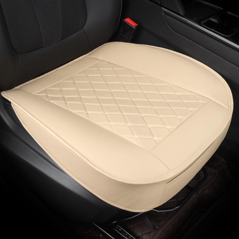 Vier Jahreszeiten Universal Leder Autositzkissen - Rückenfrei, einteiliger Rücksitzbezug.