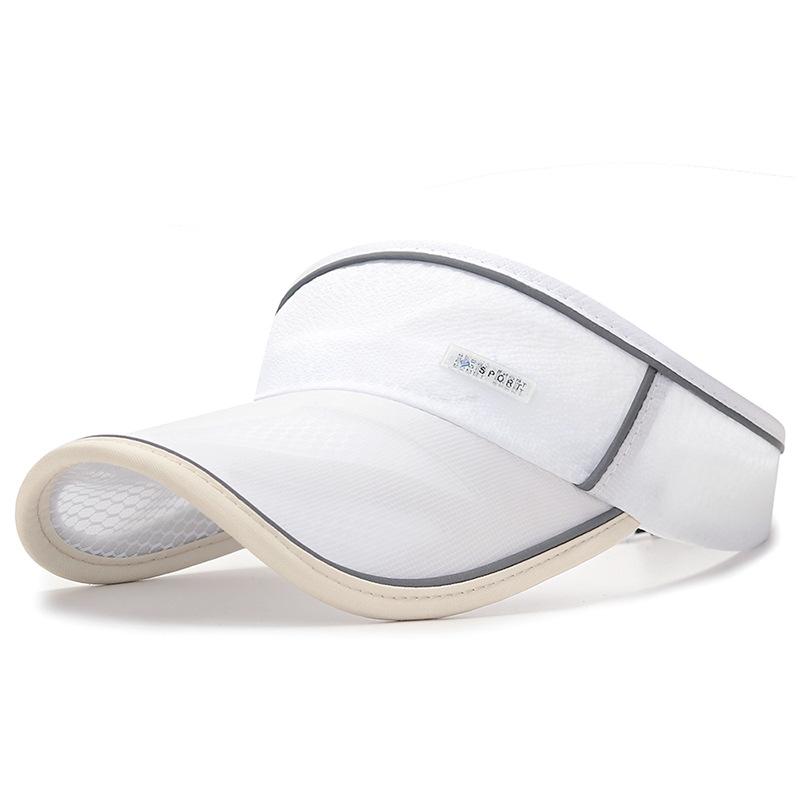 Sun Protection Open-top Hat for Women, Summer Running Exercise, Extended Brim Outdoor Quick-drying Breathable Hat