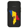 IPhone 15 14 Xiaomi Redmi Note 13 12 11 Pro Max X 8 7 XR Samsung Galaxy A15 S24 S23 A05 Huawei OPPO A17 რუკა მოლდოვას რესპუბლიკის დროშის ტელეფონის ქეისი