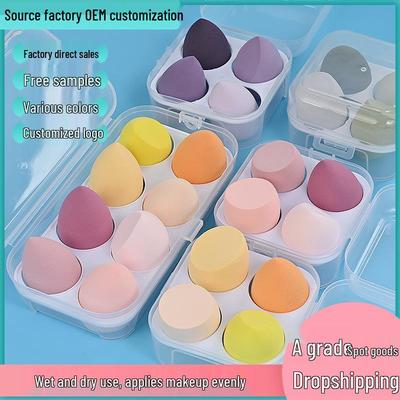 Premium Soft Water Drop Makeup Sponge – Non-Absorbent Cushion Puff