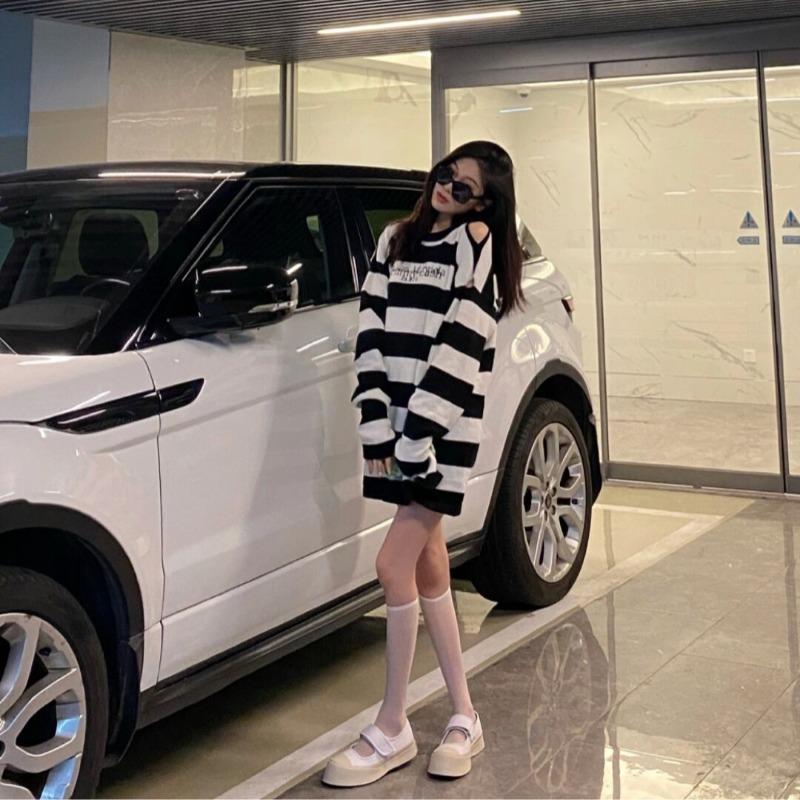 Sheepskin version~ Leather Velcro platform muffin shoes ugly cute little white shoes female Mary Jane casual big head shoes board shoes