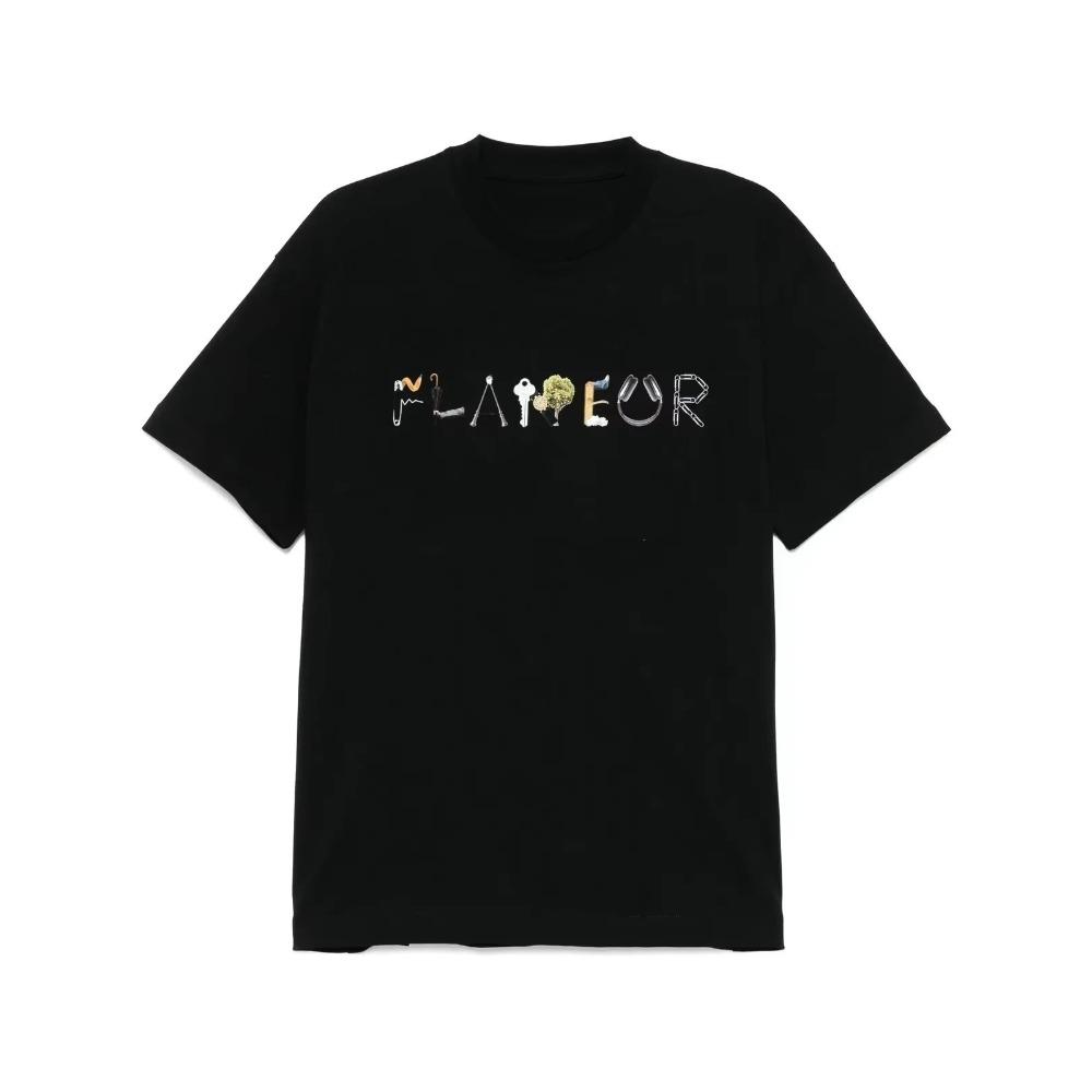 2026 New Summer Flaneur Homme Floral Graphic Brand Pattern Printed Luxury Brand Pure Cotton Men 'and Women' T-shirts Top