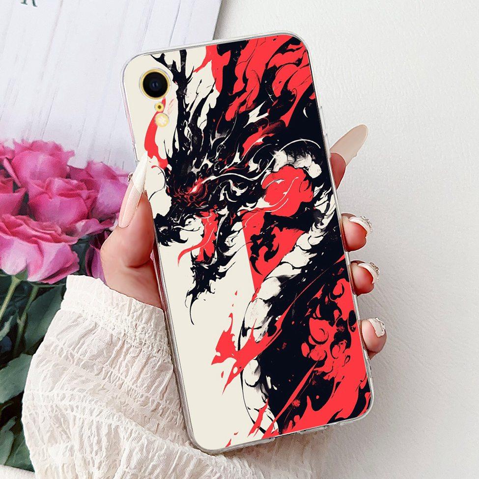 Klar Für iPhone XR Hülle Abdeckung Luxus Mode Blumen Süße Katze Lustig Cool Bemalt Weiche Handyhülle A2105 A1984 A2107 A2108 A2106