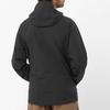 SALOMON Outerpath 2.5 Layer Professional Fabric Technology Quick-Dry Breathable Waterproof Lightweight Ski Jacket Men Jacket Black LC2206000