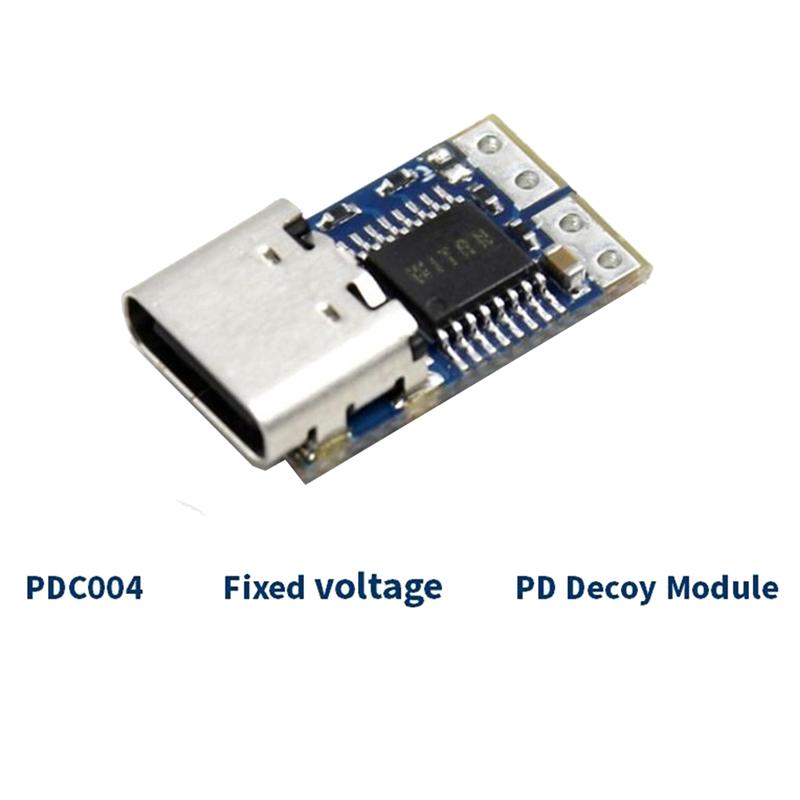 B03B-1 Stück PDC004-PD Lockmodul PD23.0 zu DC DC Trigger Verlängerungskabel QC4 Ladegerät Typ-C (12V)