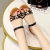  women cute comfort golden anti skid spring & summer peep toe high heel sandal shoes lady comfort black heel shoe ab789