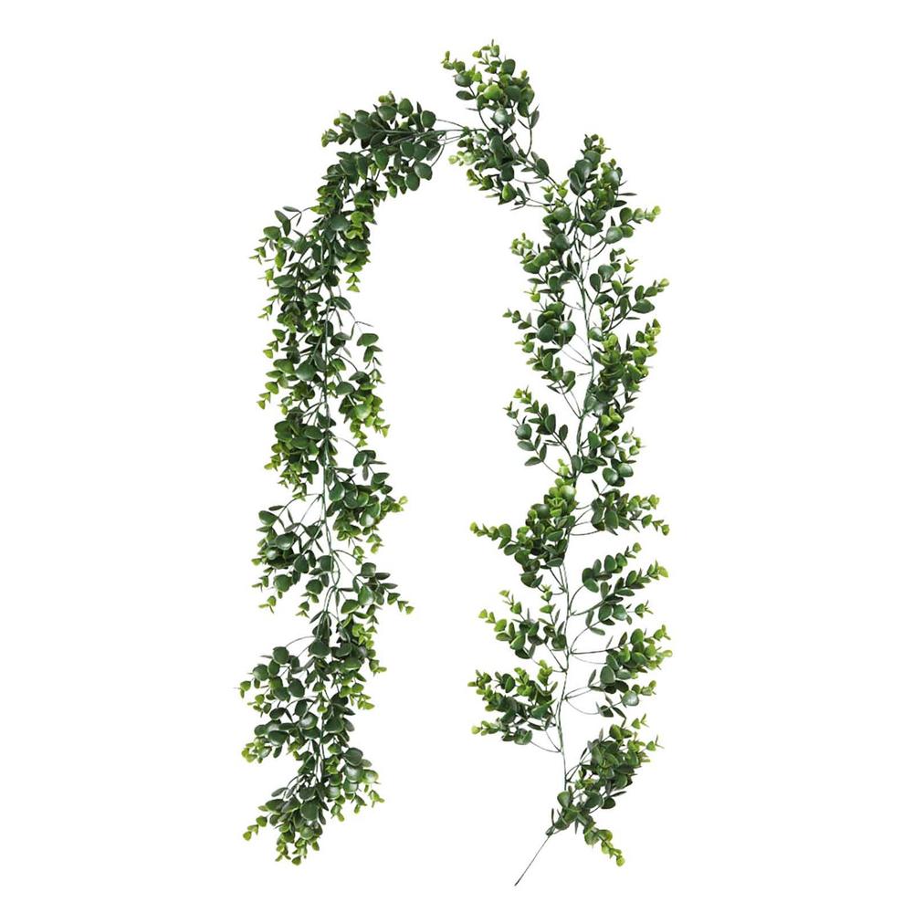 Green Vines Decorations Adjustable Garland Decor 5.9inch Holiday Indoor Mantle Decor For Family Home Indoor Outdoor Farmhouse