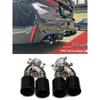 Roestvrij Staal Titanium Zwart Quad Uitlaatpijp voor BMW 5 Serie G30/G38
