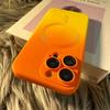 Wireless Charge Gradient Pattern Phone Case For iPhone 17 Air 16 15 14 13 12 11 Pro Max 17 Soft Magnetic Silicone Cover