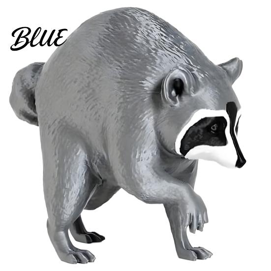 Creative Desk Figurines 3D Printed Raccoon Figurine Realistic Animal Statue Decorative Desktop Ornament Durable Pla Ornaments for Home Living