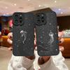 Ocean Animal Cute Dolphin Sea Turtle Dotted Painting Phone Case For iPhone 14 11 12 13 Pro Max 7 8 Plus X XR XS Silicone Covers