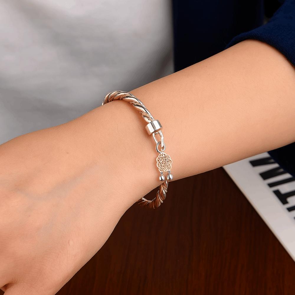 Antique Chinese Style Bracelet Adjustable Tassel Bracelet Open Bracelet  Cultural Wear