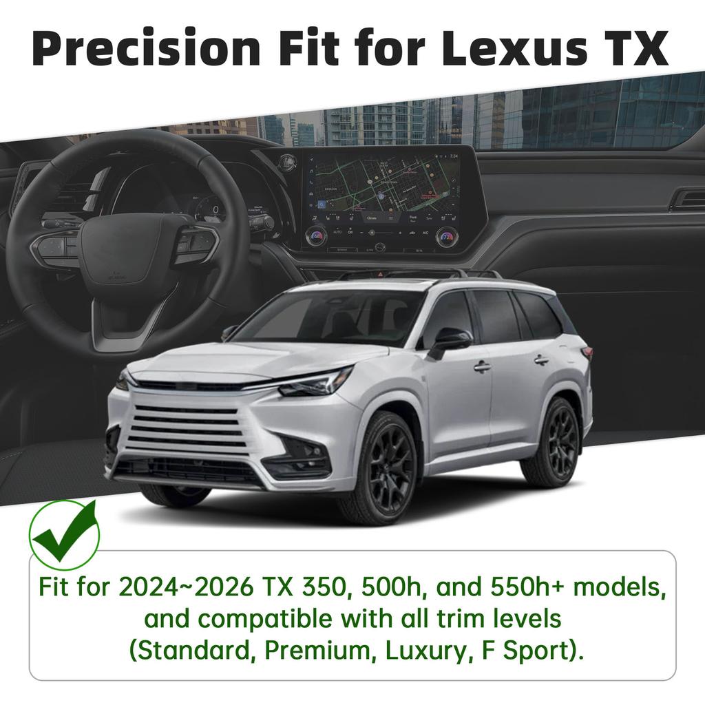 Armrest Storage Center Console Organizer for 2024-2026 Lexus TX 350 Accessories 350/500h/550h+ Center Console Storage Box Tray