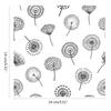 Dandelions Clear Silicone Stamp for DIY Invitation Card Scrapbooking Paper Craft Rubber Stamp Handmade Journaling Supply