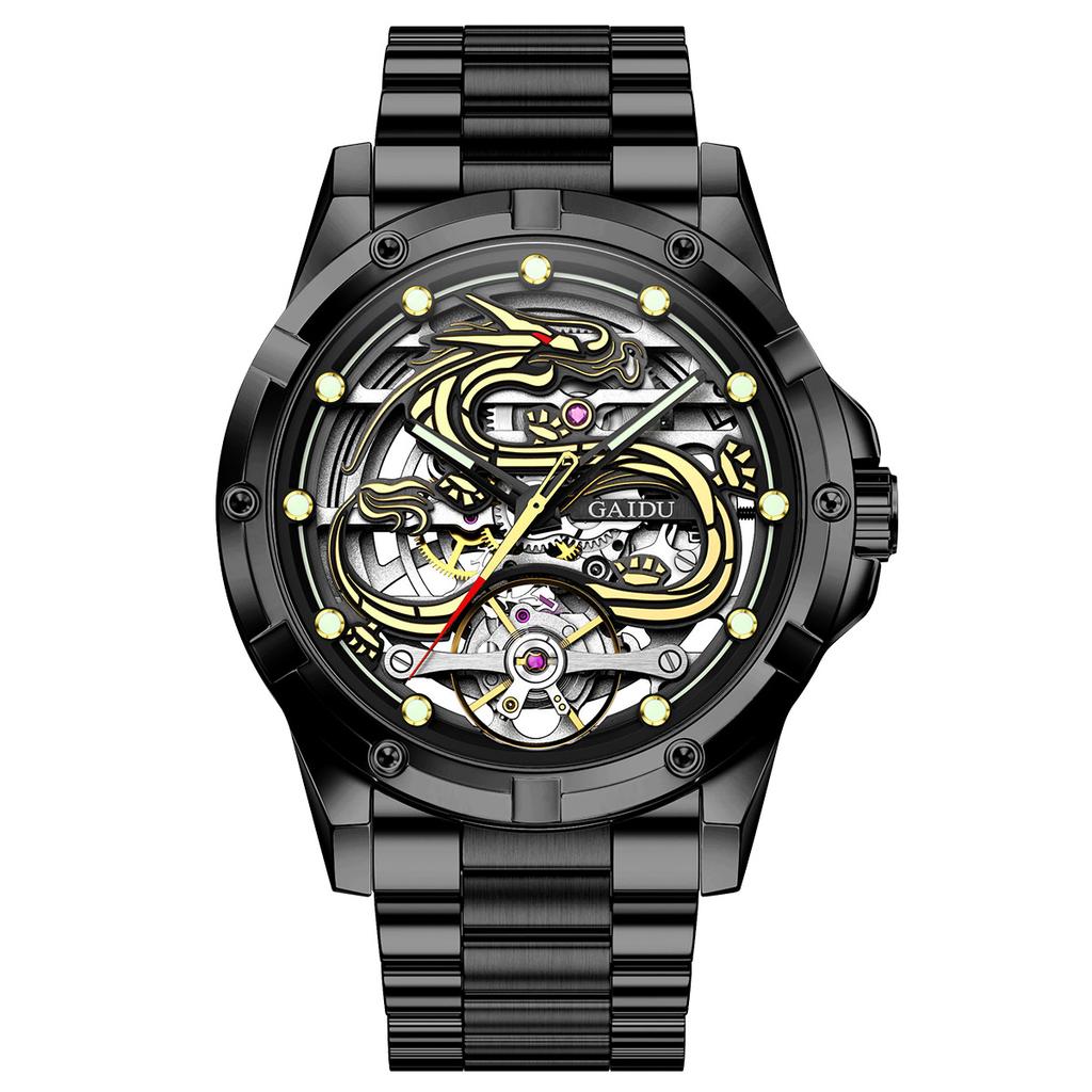 Watch Men's Mechanical Watch Fashion Hollow Waterproof Fully Automatic Mechanical Watch Luminous Personalized Men's Watch Watch