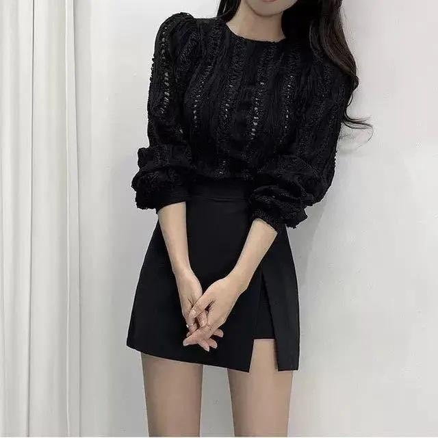 2022 Spring/Summer High-Waist A-Line Skirt - Plus Size Slim Fit Short Skirt Pants